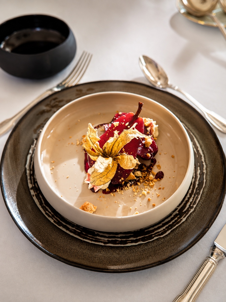 Assiette gastronomique signée PARIMAC